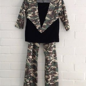 Camouflage Bling Costume, Girls Two-Piece Halloween Costume